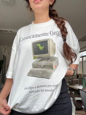 camiseta cronicamente offline