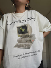 camiseta cronicamente offline