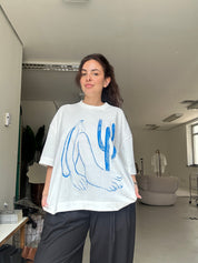 camisetão abaporu collab tarsila do amaral