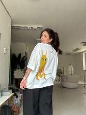 camisetão cuca collab tarsila do amaral