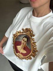 camisetão autorretrato collab tarsila do amaral